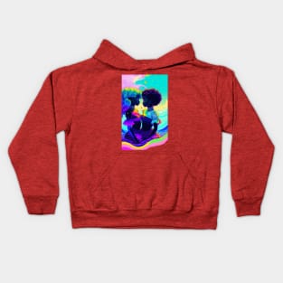 Where Heart Meets the Sea Kids Hoodie